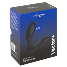   We-Vibe Vector+ - anale vibrator - oplaadbaar - app-bestuurbaar - zwart