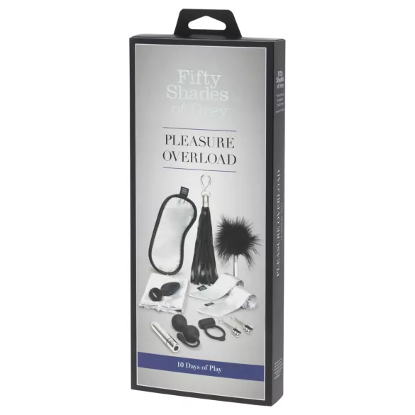 Fifty Shades of Grey - luxe seksspeeltjes set - siliconen - zwart