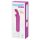 Happyrabbit Bullet - oplaadbare konijnenstaaf vibrator (paars)
