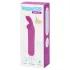 Happyrabbit - bullet vibrator - oplaadbaar, konijn oren - paars