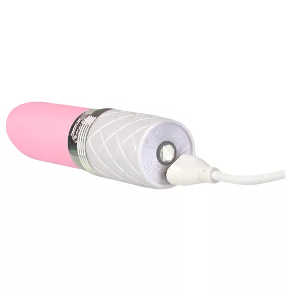Pillow Talk Lusty - oplaadbare tong vibrator - siliconen - roze