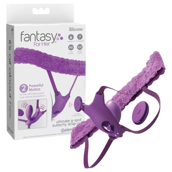 Pipedream Fantasy For Her - draagbare vibrator met ingebouwde G-punt-stimulator (paars)