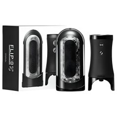 TENGA Flip 0 Electronic - automatische masturbator - zwart