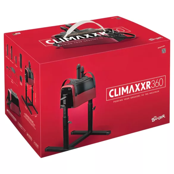 The Banger CLIMAXXR360 - elektrische sekssmachine met 360° zitting en 2 motoren