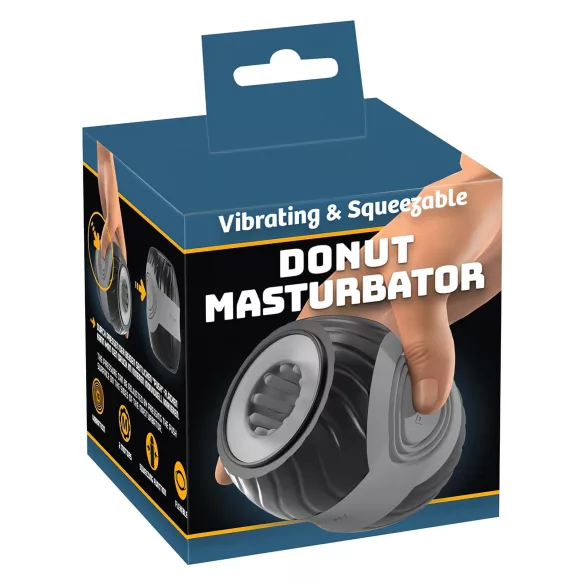 You2Toys - masturbator met 2 motoren - grijs
