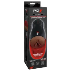   PDX Elite Fuck-O-Matic 2 - oplaadbare, zuigende kunstvagina‑masturbator