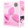 b-vibe hartje - oplaadbare, draadloze anaal vibrator (roze)