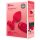 b-vibe hart - draadloze anale vibrator (rood)