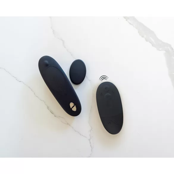 We-Vibe Moxie+ - draagbare clitoristrilller met app- en afstandsbediening (zwart)