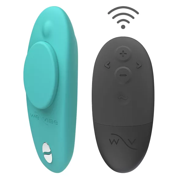 We-Vibe Moxie+ - draadloze, slimme clitoristriller (turkoois)