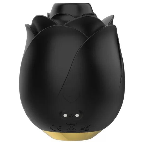 Fifty Shades of Grey - luchtdruk vibrator - roos design - zwart