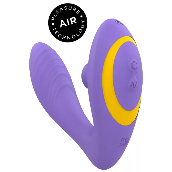 ROMP Reverb - luchtdruk 2-in-1 G-spot vibrator (paars)