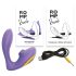 ROMP Reverb - luchtgolf 2-in-1 G-spot vibrator (paars)