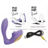 ROMP Reverb - luchtdruk 2-in-1 G-spot vibrator (paars)