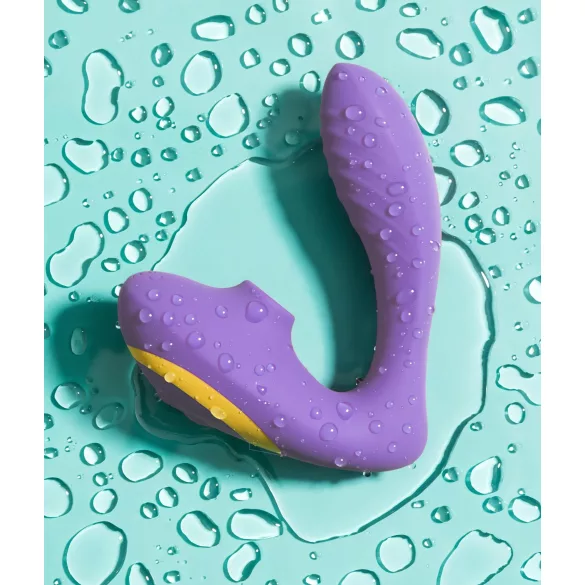ROMP Reverb - luchtdruk 2-in-1 G-spot vibrator (paars)