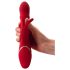You2Toys Rabbit - bewegende ringvibrator (rood)