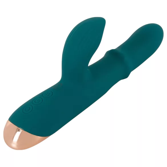 You2Toys - vibrerende penisring met rabbit - silicone - turquoise