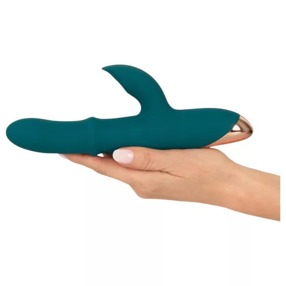 You2Toys - vibrerende penisring met rabbit - silicone - turquoise