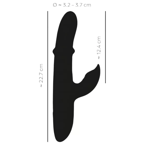 You2Toys - vibrerende penisring met rabbit - silicone - turquoise