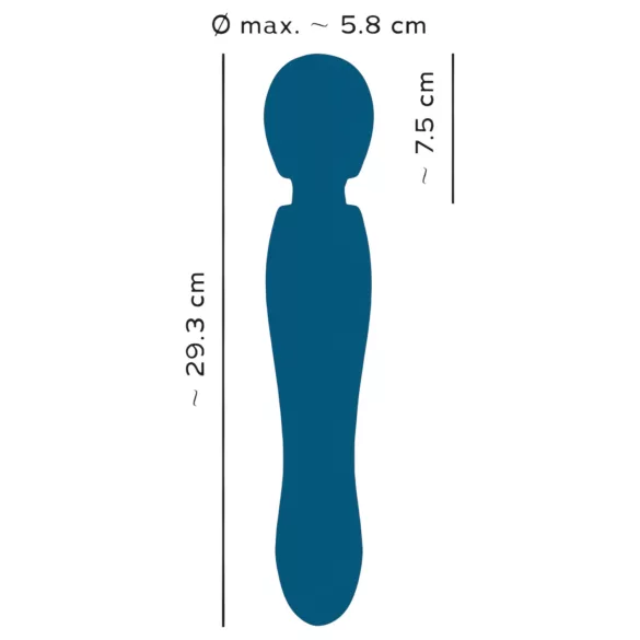 You2Toys Grande - oplaadbare vibrator - massager - blauw