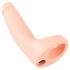 Realistixxx Dubbele Plezier - Opzetbare Anale Vibrator (Zwart)