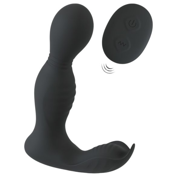 Rebel - Draadloze 2in1 prostaatvibrator (zwart)