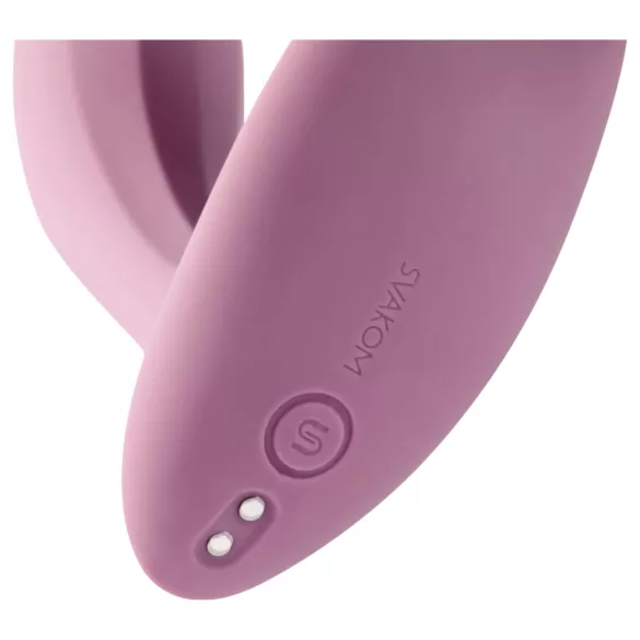 Svakom Erica - draagbare vibrator - oplaadbaar - siliconen roze