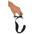 Rebel – Prostaatvibrator met Penis- en Balring (zwart)