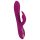 Javida - 3in1 parelvormige roterende vibrator (paars)