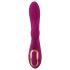 Javida - 3in1 parelvormige roterende vibrator (paars)