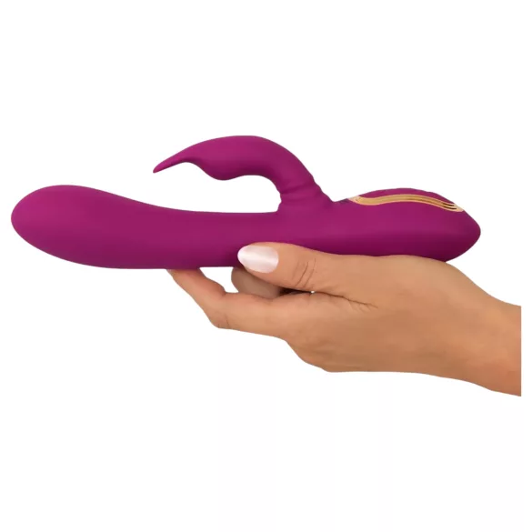 Javida - 3in1 parel‑ en draai‑vibrator (paars)