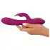 Javida - 3in1 parel‑ en draai‑vibrator (paars)