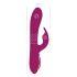 Javida - 3in1 parelvormige roterende vibrator (paars)