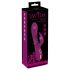 Javida - 3in1 parelvormige roterende vibrator (paars)