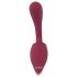 Javida - 2-in-1 tongvibrator (rood)