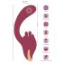 Javida - 2-in-1 tongvibrator (rood)