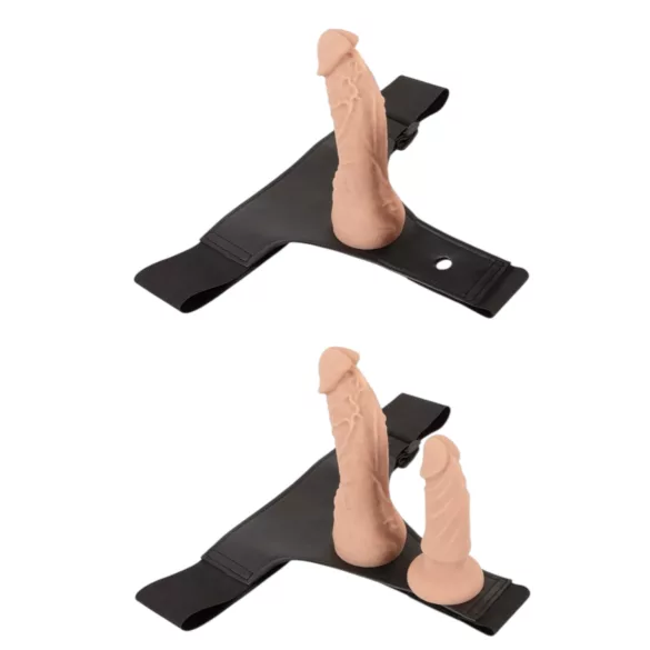 You2Toys - strap-on dildo set - huidkleurig