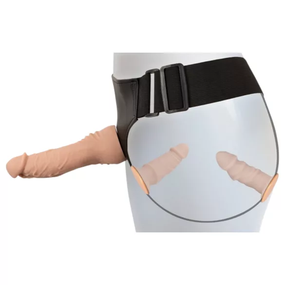 You2Toys - strap-on dildo set - huidkleurig