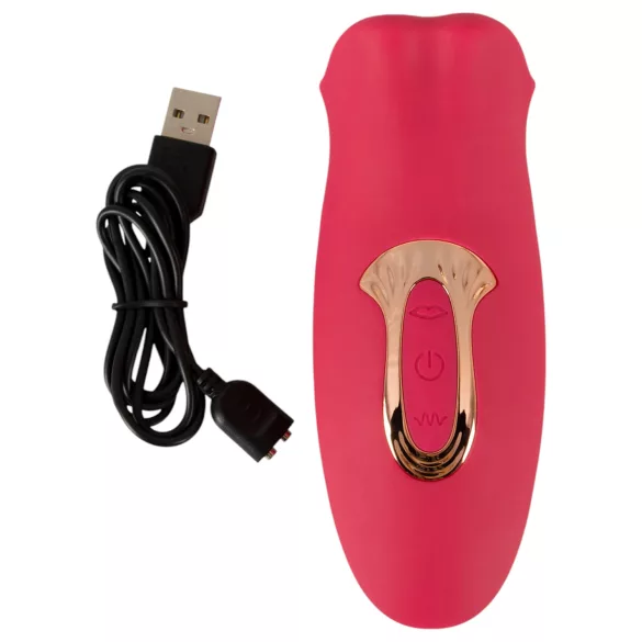 You2Toys - clitoristrillervibrator met tong (roze)