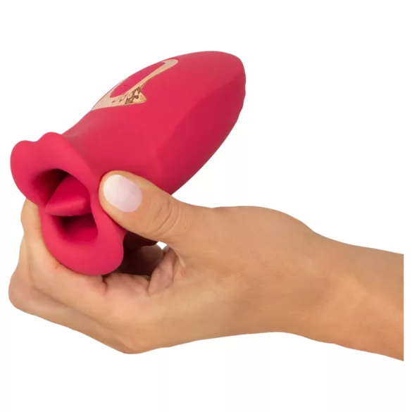 You2Toys - clitoristrillervibrator met tong (roze)