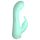 Cuties Mini 4 - Oplaadbare waterdichte konijnenvibrator (groen)