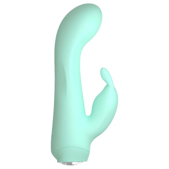 Cuties Mini 4 - Oplaadbare waterdichte konijnenvibrator (groen)