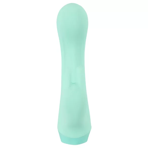 Cuties Mini 4 - oplaadbare rabbit vibrator - waterdicht - groen