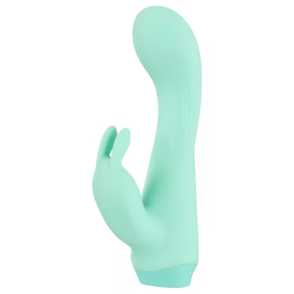 Cuties Mini 4 - oplaadbare rabbit vibrator - waterdicht - groen