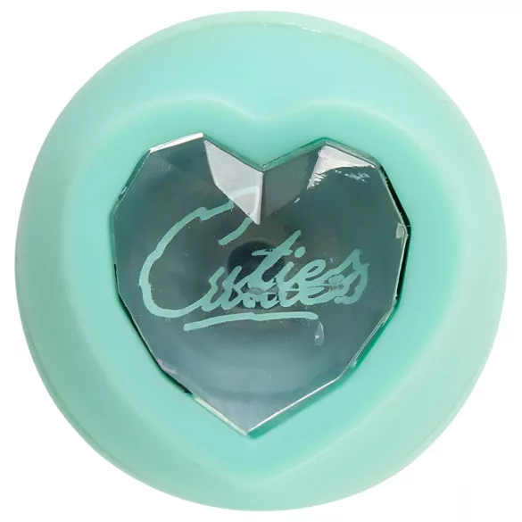 Cuties Mini 4 - oplaadbare rabbit vibrator - waterdicht - groen