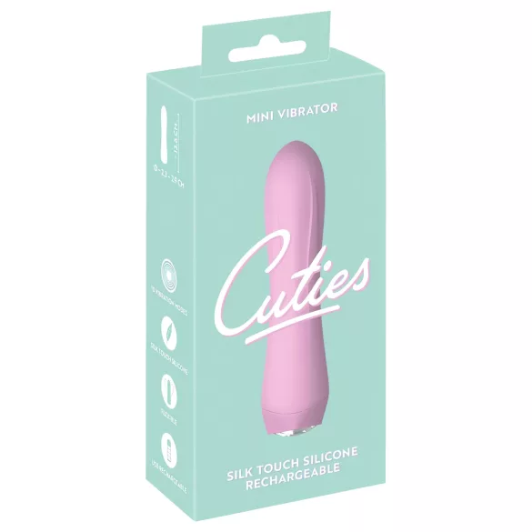 Cuties Mini 4 - oplaadbare vibrator (roze)
