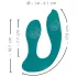 SMILE Hands-free - draagbare opzetbare vibrator (turkoois)