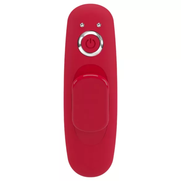 Smile - vibrerende slip met afstandsbediening - oplaadbaar - rood