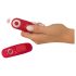 Smile - oplaadbare, draadloze slipvibrator (rood)