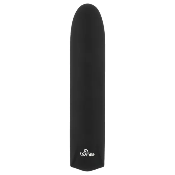 Smile - mini vibrator - oplaadbaar, waterdicht - zwart